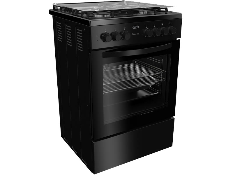Defy 60cm Multifunction Gas Electric Stove Black _DGS606_ (2)