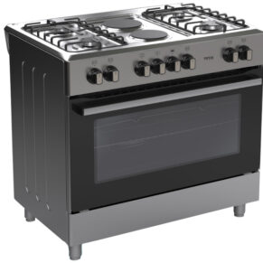 Totai 4 Gas Burners with 2 Electric plates and Electric oven